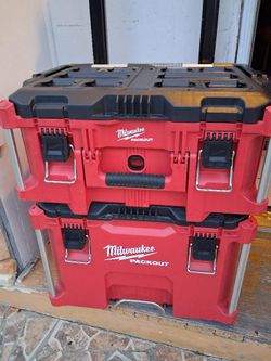 Milwaukee packouts and Fuel shop vac