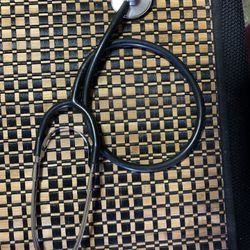 Black Stethoscope 