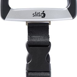 * Eat Smart Luggage Scale, Portable Digital Hanging Baggage Scale for Travel, Suit Case Weight Scale, Backlit Display, Large Soft Grip Handle, Durable