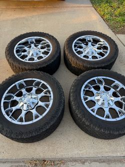 20x9 chevy & Ford Wheels