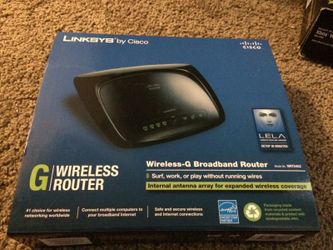 Wireless router linksys