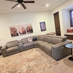 Ashley Leather Electric Recliner 