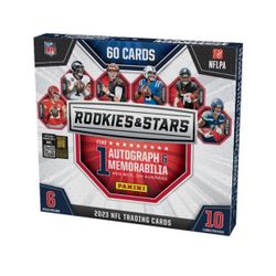 Panini 2023 Rookies And Stars NFL Mega Box