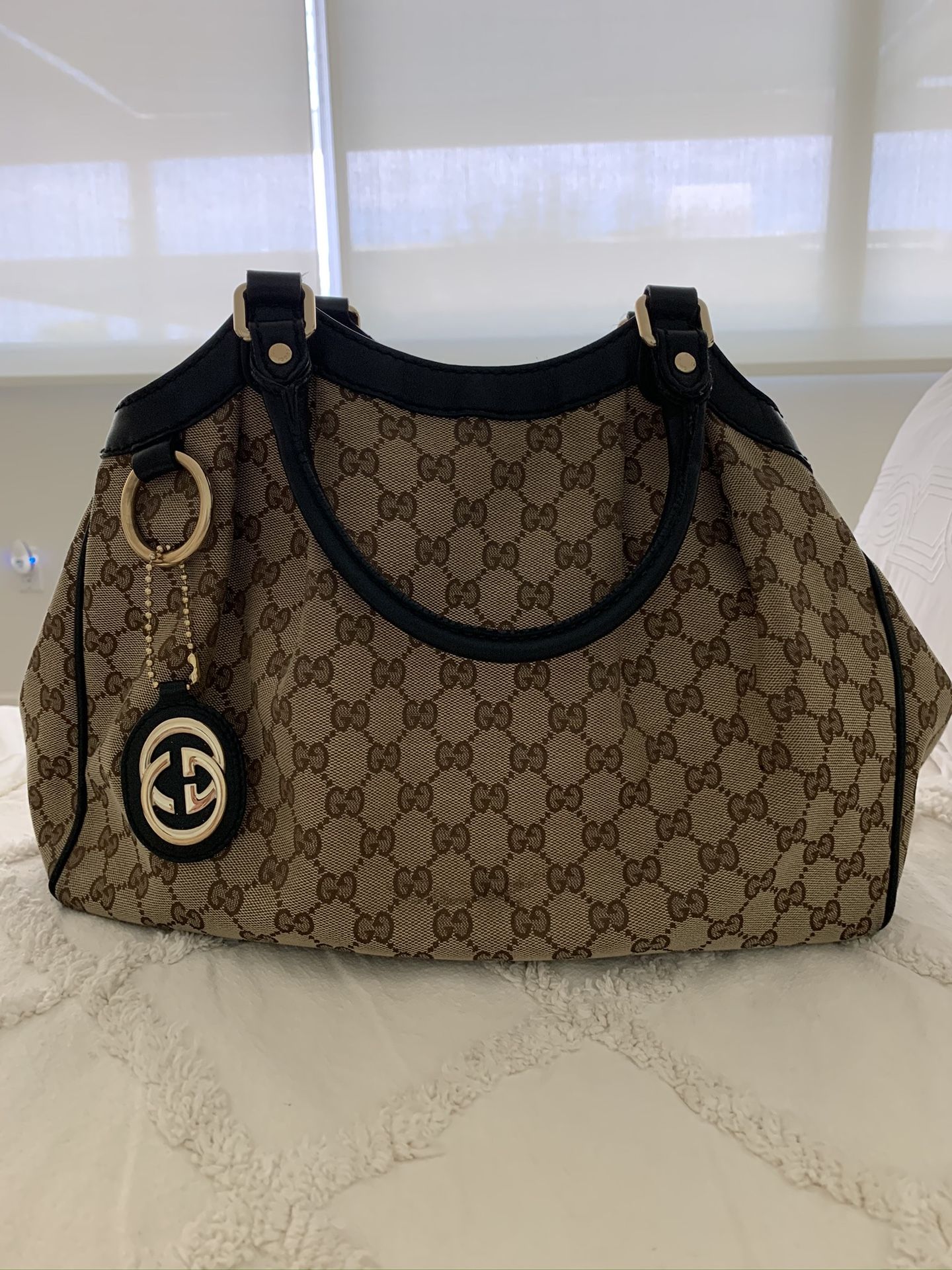 Gucci GG Canvas Sukey Tote Bag