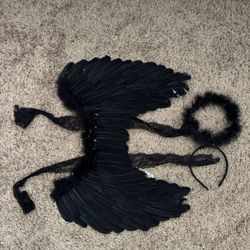 Black Angel Wings 