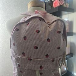 Backpack Stranberry New 