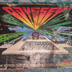 Magnavox Odyssey 2 CIB - Water Dmg Box - Console In Excellent Condition