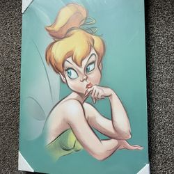 Fairest Fairy Disney Store Tinkerbell Canvas New
