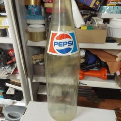 Vintage pepsi bottle coin bank