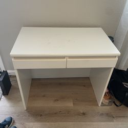 painted wood desk 