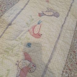 Pottery Barn Quit With Sheet Set 