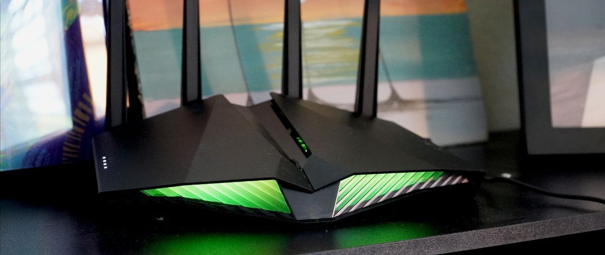 ASUS RT-AX82U (AX5400) Dual Band WiFi 6 Extendable Gaming Router