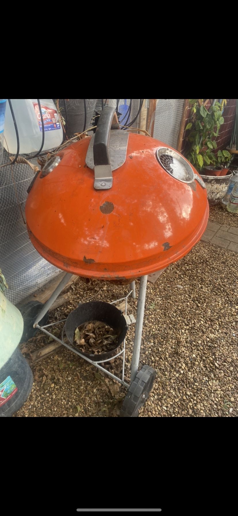 Parilla De Carbon La Doy Con Una Bolsa Grande De Carbon