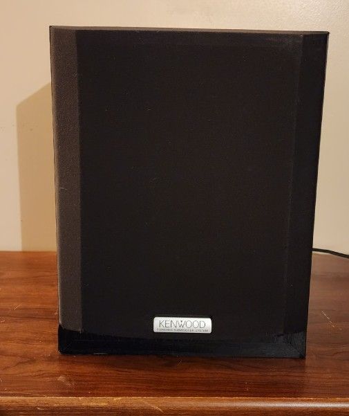 KENWOOD SW-22HT POWERED SUBWOOFER 110W TESTED
