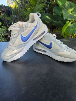 Nike Air Max Low-Top Sneakers White Blue