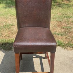 Genuine Leather Ottomans Chair