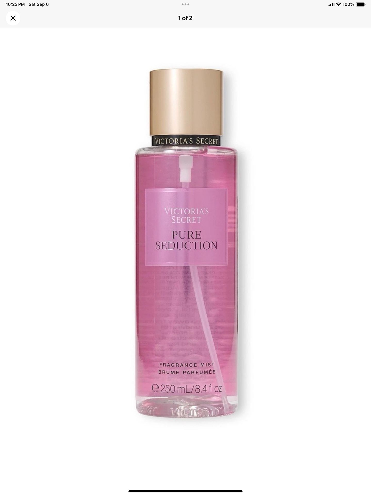 VICTORIA’S SECRET PURE SEDUCTION FRAGRANCE BODY MIST SPRAY SPLASH 8.4 oz NEW