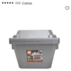Foam 33 Quart Cooler Recyclable Lightweight Used One Time