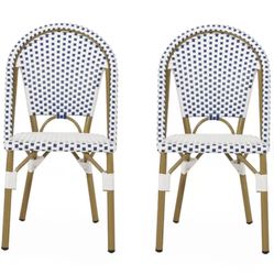Bayou Breeze 10 Outdoor Dining Side Chairs.  