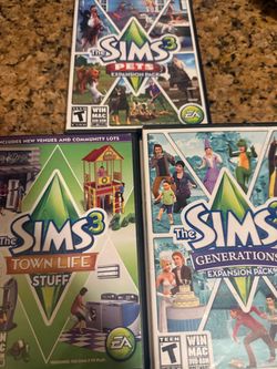 Sims 3 expansion pack bundle