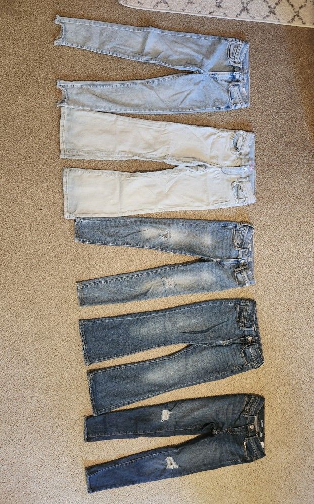 Girls Size 8 Jeans Bundle