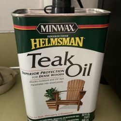 New- Teak Oil
