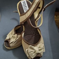 Spanish Wedge Sandals 