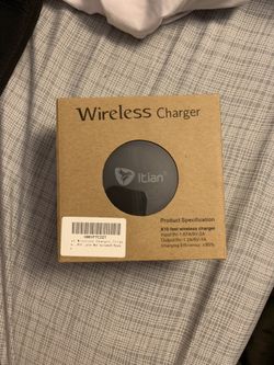 BRAND NEW/SEALED 2-Coil Charging Pad at Regular Wireless Charging,Fast Wireless Charger