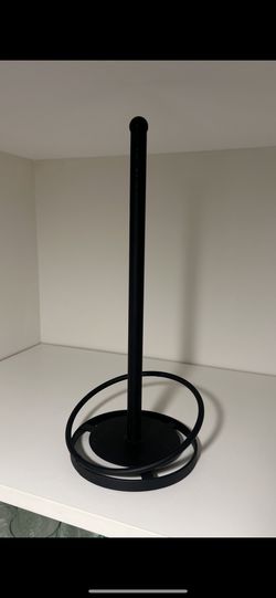 Black Paper Towel Holder