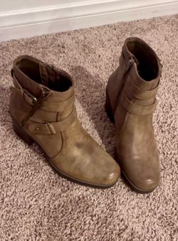 Women Brown Ankle Boots  Size 8.5