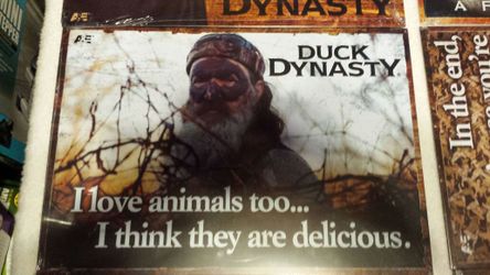 Duck Dynasty metal pictures 17 inches x 12 inch different ones available
