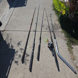 Rods And Reels For Sale - Selling As A Lot