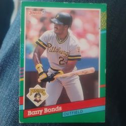 Barry Lamar Bonds 1990 Donruss #495