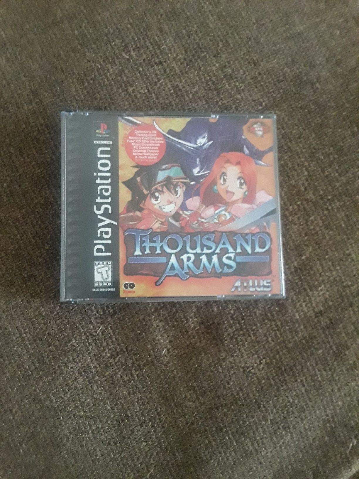 Thousand Arms PS1 Playstation 1 Game