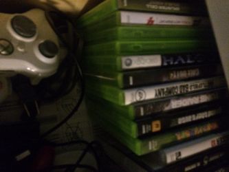 Xbox 360 and 12 games