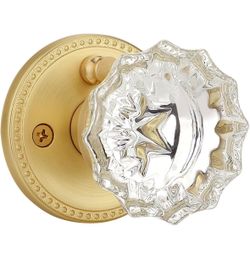1 Pack Glass Crystal Interior Door Knobs