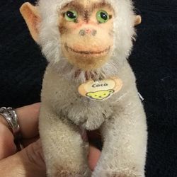 Steiff "Coco" monkey. Circa 1940