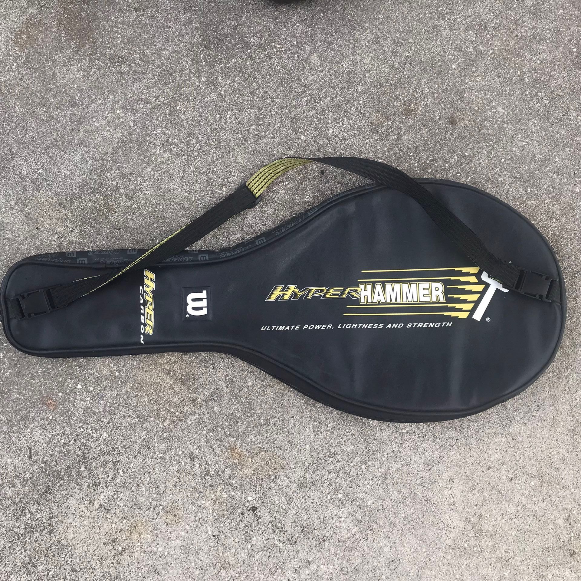Wilson hyper hammer  tennis racket black cover case bag