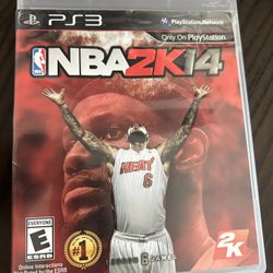NBA 2K14 PS3 PlayStation 3 Lebron James 