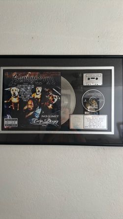 Thug life Snoop Dogg RIAA rare westcoast collectors