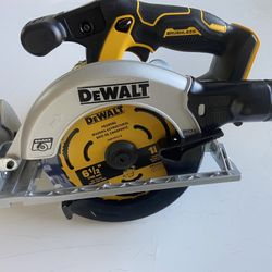 DeWalt 20v 6-1/2 In. Circular Saw