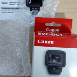 New in box Canon Eos EVF-DC1, Electronic Viewfinder EVF-DC 1 Mirrorless Digital Camera Cannon

