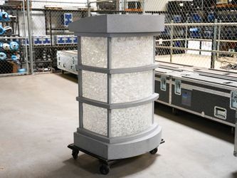 Beautiful Business, Church Assembled Floor Standing Lectern Podium, Heavy Duty Frame
