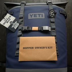 New Yeti Hopper M20 Soft Backpack Cooler Navy