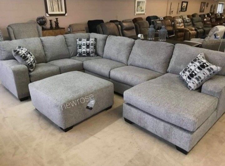 U SHAPED SECTIONAL COUCH SAME DAY DELIVERY By ASHLEY