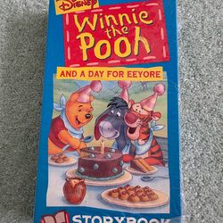 Winnie the Pooh in a day for Eeyore storybook classics (VHS, 1994)