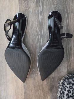 Alexander Wang Silver Mesh Slingback Heels – 41