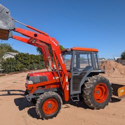 Kubota L3600 4wd Cab Loader Tractor 🚜