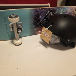 NEW Skateboard & Helmet 