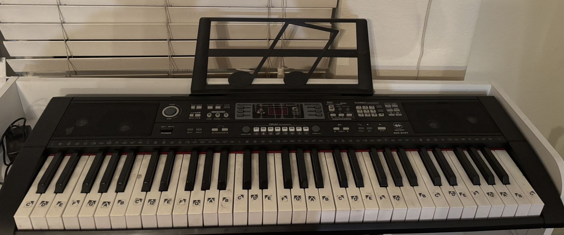 Souidmy Electric Keyboard 61-Key